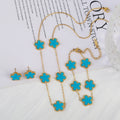 Conjunto Trevo de Cinco Folhas