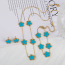 Conjunto Trevo de Cinco Folhas