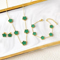 Conjunto Trevo de Cinco Folhas