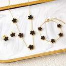 Conjunto Trevo de Cinco Folhas