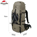 Mochila Naturehike Trekking 70L