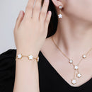 Conjunto Trevo de Cinco Folhas