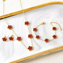 Conjunto Trevo de Cinco Folhas