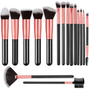 Kit de Pincéis de Maquiagem – 16 Peças