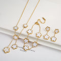 Conjunto Trevo de Cinco Folhas