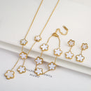 Conjunto Trevo de Cinco Folhas