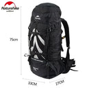 Mochila Naturehike Trekking 70L