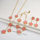 Conjunto Trevo de Cinco Folhas