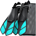 Nadadeiras Curtas com Fivela Ajustável
