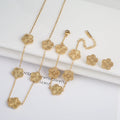 Conjunto Trevo de Cinco Folhas